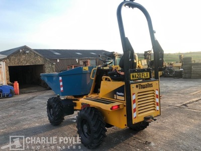 2020 Thwaites 3 ton Swivel Dumper - 2