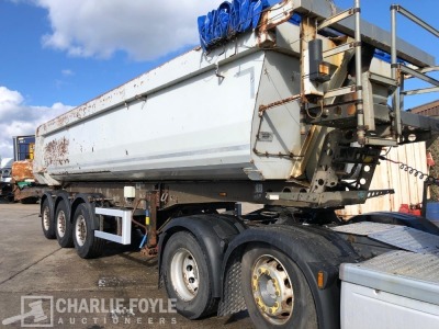 2015 Schmitz Triaxle Steel Body Tipping Trailor
