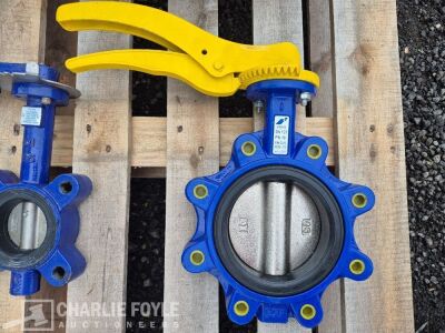 4x Unused Zetkama Check Valves & 5x Misc Shut off Valves