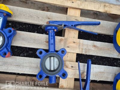 4x Unused Zetkama Check Valves & 5x Misc Shut off Valves - 3