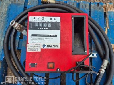 JYB 60 Fuel Pump & Meter c/w Hose & Nozzel - 2