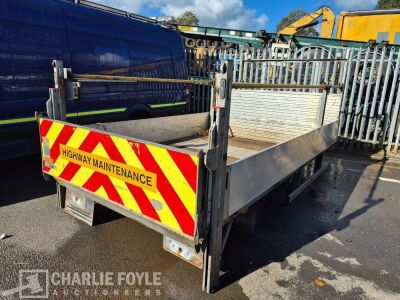 Alloy Dropside Flat LCV Body c/w 2019 DEL 500kg Tail Lift