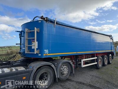 2015 Titan Triaxle Aggregate Walking Floor Trailer