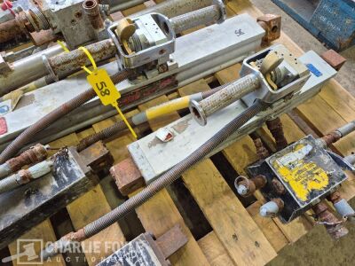 Qty Hurst + Zumro RES Q Hydraulic Rescue Rams - 5