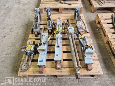 Qty Hurst + Zumro RES Q Hydraulic Rescue Rams - 11