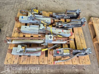 Qty Hurst + Zumro RES Q Hydraulic Rescue Rams - 12